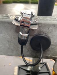 Photo by Kirrily From NSW. Apr 2025 - Sphere Heavy-Duty Male Trailer-Side Connector - 4-Pin Wired Camera Systems