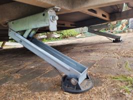 Photo by Roger From VIC. May 2025 - AL-KO Front Wind-Down Stabiliser Leg - 500mm / Bolt-On
