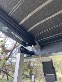 Photo by Michael From NSW. May 2025 - Awning Tension Rafter Bracket - Grey - Suits Dometic PerfectWall PW1500 Awnings