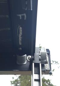 Photo by Michael From NSW. May 2025 - Awning Tension Rafter Bracket - Grey - Suits Dometic PerfectWall PW1500 Awnings