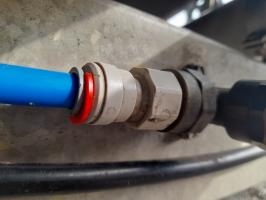 Photo by Ian From NSW. May 2025 - Locking Clip - Red - Suits John Guest 12mm Push-On Fittings
