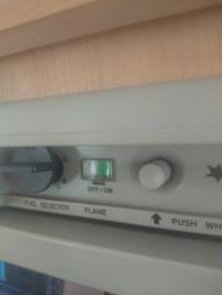 Photo by Christine From QLD. We ordered the thermostat knob which is longer than the select knob but it still works. May 2025 - Thermostat Knob (Black) - Suit Dometic RM2330 / RM2453 / RM2553 Fridges