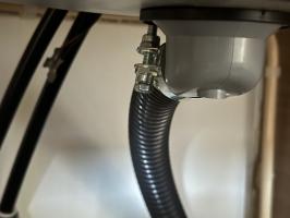 Photo by Ron From NSW. May 2025 - Right-Angle Waste Outlet with Plug - 25mm Outlet - Suits 45mm Sink Holes