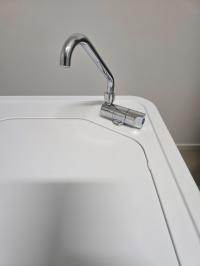 Photo by Kim From NSW. Jun 2025 - Fold-Down Single Tap - Chrome-Plated Brass / 3/8 inch BSP / 39mm Folded Height