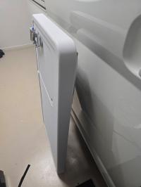 Photo by Kim From NSW. Folds down easily for packing. Jun 2025 - Fold-Down Single Tap - Chrome-Plated Brass / 3/8 inch BSP / 39mm Folded Height