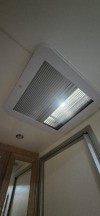 Photo by Josh From QLD. The removal of the old hatch and fitting of new one was a really simple and straightforward task. Jun 2025 - Sanjo Skylight with Blind & LED - 400 x 400mm Cut-Out