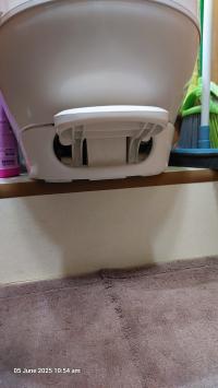 Photo by Gary From NSW. Jun 2025 - Pedal Assembly - White - Suits Thetford Bravura Permanent Toilets