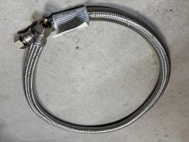 Photo by Jamie From WA. Jun 2025 - Bromic Stainless Steel Braided Gas Hose - 13mm x 1200mm - 1/2 inch Female Cone BSP Both Ends