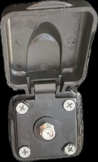 Photo by Jeff From QLD. Jun 2025 - Furrion F-Type TV Inlet / Outlet - Black