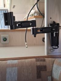 Photo by Joseph From NSW. Jun 2025 - RV Media Removable TV Wall Bracket - Double Arm - VESA 75 / 100 - 15kg - 2 Wall Mounts
