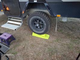 Photo by Anthony. Jun 2025 - Coast RV Three-Step Levelling Ramp Kit - Chocks / Bag - 5000kg - Pair