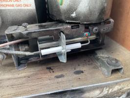 Photo by Peter From NSW. Jun 2025 - Burner & Igniter Assembly - Suits Dometic RM2350 / RM2453 / RM2455 / RM2553 / RM2555 / RM4601 / RM4605 Fridges