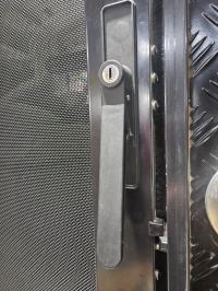 Photo by Greg From SA. Jun 2025 - Door Lock with Barrel & Keys - Left-Hand Hinge, Viewed from Outside - Suits Milenco Columbia Doors