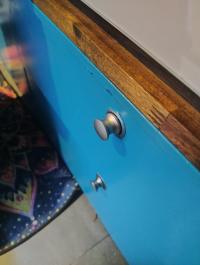 Photo by Joanne From NSW. Jun 2025 - Push Button - Nickel / 23mm - Suits Full-Size Push-Button Catches
