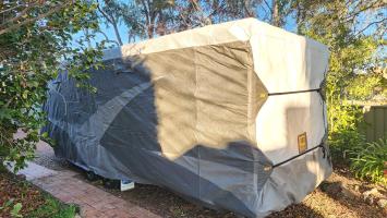 Photo by Neil. Jun 2025 - ADCO Olefin HD Caravan Cover - 6.73-7.34m (22-24ft)