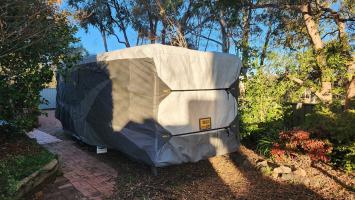 Photo by Neil. Jun 2025 - ADCO Olefin HD Caravan Cover - 6.73-7.34m (22-24ft)
