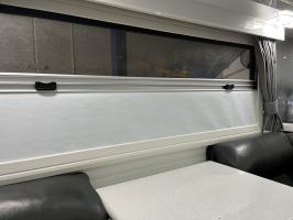 Photo by Michael From QLD. Jun 2025 - Internal Frame with Blind & Flyscreen - 1450mm W x 550mm H - Suits MobiCool CHAL Alloy-Frame Windows