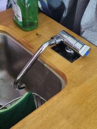 Photo by Joan From VIC. Jun 2025 - Fold-Down Single Tap - Chrome-Plated Brass / 3/8 inch BSP / 39mm Folded Height