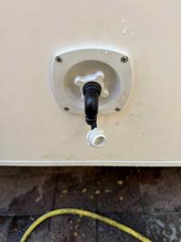 Photo by Geoffrey A From QLD. Jul 2025 - Click-On Hose Elbow Adaptor - Click-On x 3/4 inch Male NPT - Black PVC