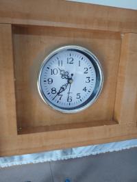 Photo by Ian From WA. Jul 2025 - Recessed Wall Clock - 100mm - Silver / White