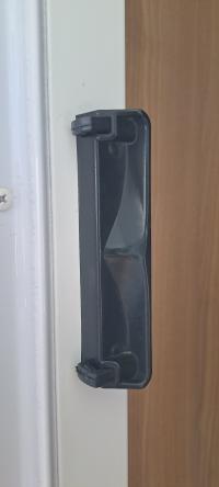 Photo by Joseph Peter From QLD. Jul 2025 - Bumper Striker - Black - Suits Dometic CaraD 600F Caravan Doors