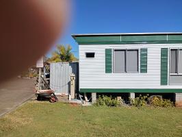 Photo by Barry From QLD. Jul 2025 - Aussie Traveller Single-Hopper Wind-Out Window - White Frame - 280mm H x 457mm W