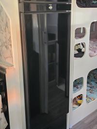 Photo by Beau From QLD. Jul 2025 - Fridge Door Decor Panel - Black - Suits Dometic RUA5208X / RUC5208X / RUA8408X / RUC8408X Fridges