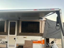 Photo by Gareth From WA. Jul 2025 - Fiamma CaravanStore XL Bag Awning - 3.1m / 2.5m Projection - Royal Grey