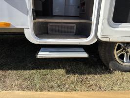Photo by Brendan From NSW. Jul 2025 - Aussie Traveller Manual Single Drop-Down Caravan Step - 550mm / 200kg