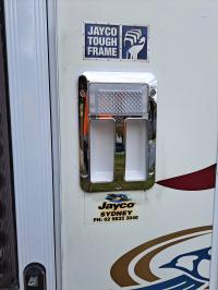 Photo by Andrew From NSW. Jul 2025 - Coast Bargman-Style 12V LED Grab Handle - ABS / Chrome / 113 x 188mm Cut-Out