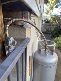 Photo by Geoffrey From ACT. Jul 2025 - Gas Regulator Adapter, Inverted Flare f-IF-1/4 to m-NPT-1/4