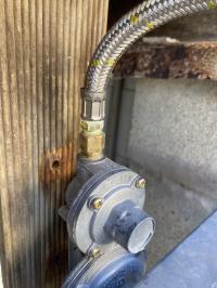 Photo by Geoffrey From ACT. Jul 2025 - Gas Regulator Adapter, Inverted Flare f-IF-1/4 to m-NPT-1/4