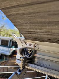 Photo by Jenny From WA. Jul 2025 - Right-Hand Support-Leg Fixing Kit - Technopolymer - Suits Fiamma F80s Awnings