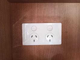 Photo by Luke From QLD. Jul 2025 - CMS J-Series Double Power Point - Double Pole - White
