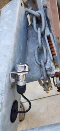 Photo by Steve From NSW. Jul 2025 - Sphere Heavy-Duty Male Trailer-Side Connector - 4-Pin Wired Camera Systems