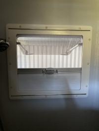 Photo by Sandra From QLD. Aug 2025 - White Flyscreen On Roller - Suit Seitz S4 Window - 500 x 450