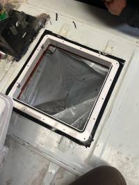 Photo by Lucy From VIC. Aug 2025 - Roof Flange - 14 inch Opening - Suits MaxxFan Deluxe Roof Vents