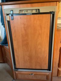 Photo by Alert From VIC. Aug 2025 - Fridge Door with Black Trim - Suits Dometic RM2453 / RM2455 Fridges