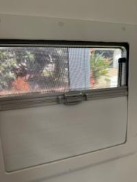 Photo by Terese. Aug 2025 - Internal Frame with Blind & Flyscreen - Suits 500 x 300mm Dometic Seitz S4 Dlux Windows