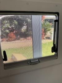 Photo by Terese. Aug 2025 - Internal Frame with Blind & Flyscreen - Suits 500 x 300mm Dometic Seitz S4 Dlux Windows