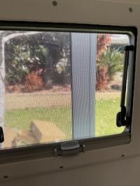 Photo by Terese. Aug 2025 - Internal Frame with Blind & Flyscreen - Suits 500 x 300mm Dometic Seitz S4 Dlux Windows