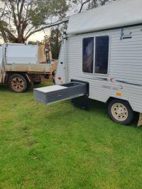 Photo by Andrew From WA. Aug 2025 - Freucamp Access Door 4 - Black / 345 x 645mm Cut-Out