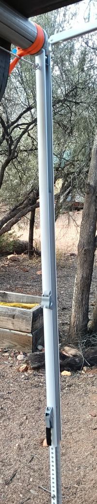 Photo by Paul From SA. Aug 2025 - Left-Hand Main Awning Arm - White / 1550mm - Suits Dometic A&E 8300, 8500, 8700 & 9000 Awnings with Standard Hardware