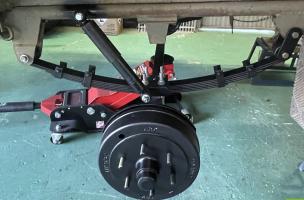 Photo by Marc From NSW. Aug 2025 - AL-KO Leaf Spring Shock Absorber Kit - 250-380mm / Pair - Suits Single Beam Axles with 60mm Springs