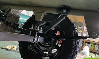 Photo by Marc From NSW. Aug 2025 - AL-KO Leaf Spring Shock Absorber Kit - 250-380mm / Pair - Suits Single Beam Axles with 60mm Springs