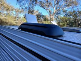Photo by Russell From VIC. Aug 2025 - Dometic Gas Flue Kit - Black - Suits 3-Way Fridges Over 100L