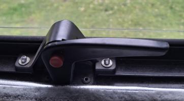 Photo by Carol From NSW. Aug 2025 - Locking Catch & Striker Set - Black - Suits Odyssey Premium Windows