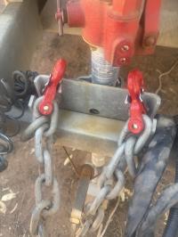 Photo by Peter From NSW. Aug 2025 - Mawby Hook Safety Chain Coupling Set - 13mm / 3.5 Tonne ATM / 2 Hooks & 2 Couplings