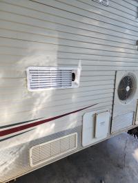 Photo by Simon From WA. Aug 2025 - Large Upper Vent Insert - White - Suits Dometic AS1625 Fridge Vent Kits