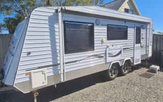 Photo by Greg & Karen From QLD. Aug 2025 - Left-Hand Awning Torsion Spring Assembly - Suits Dometic A&E 8500, 8700 & 9000 Awnings / Retrofit 8300 Awnings